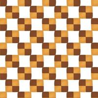 big set identical biscuit, kit colorful pastry cookie vector