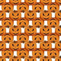 Illustration on theme big colored pattern Halloween vector