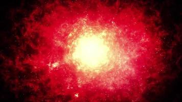 natthimmel rymdbakgrund med nebulosa och stjärnor