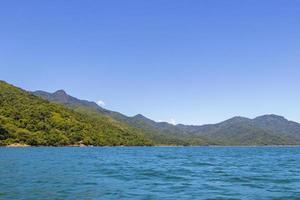 The big tropical island Ilha Grande, Angra dos Reis Brazil. photo