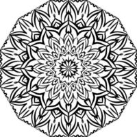 Black Mandala for Design, Mandala Circular pattern design vector