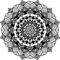 Black Mandala for Design, Mandala Circular pattern design vector