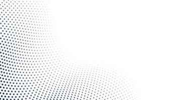 lack and white wave halftone pattern background vector