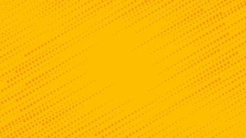 Abstract yellow halftone background concept vector