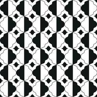 Seamless pattern, various geometric shapes on a white background vector