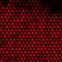 Dark Red vector background with polygonal style.