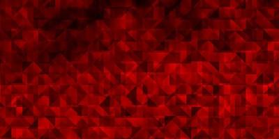 Light Red vector layout with lines, triangles.