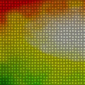 Fondo de vector verde claro, rojo con rectángulos.