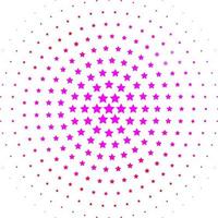 Light Pink vector texture with beautiful stars.