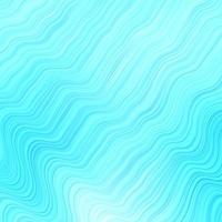 Light BLUE vector background with curved lines.