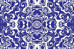 Liquid ink swirl abstract background texture. Seamless pattern vector