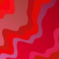 Light Red vector template with curves.