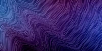 Dark Purple vector backdrop with bent lines.