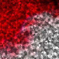 Light Red vector background with polygonal style.