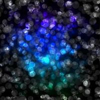 Dark Multicolor vector backdrop with dots.
