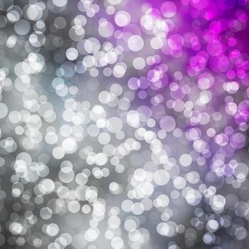 textura de vector púrpura claro con discos.