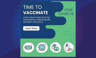 virus covid 19 corona, redes sociales de la vacuna contra el virus corona vector