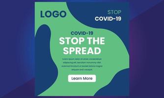 virus covid 19 corona, redes sociales de la vacuna contra el virus corona vector