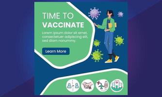 Covid 19 corona virus, Corona Virus Vaccine Social Media vector