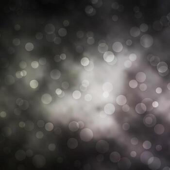 diseño de vector gris claro con formas circulares.