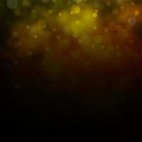 Dark Green, Yellow vector background with bubbles.