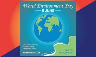 World environment day. Green Eco Earth. World environment day. vector