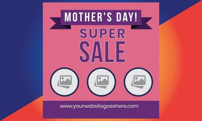 Mothers Day sale, Mothers Day for banner, marketing, poster,