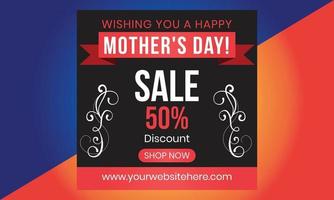 Mothers Day sale, Mothers Day for banner, marketing, poster, vector