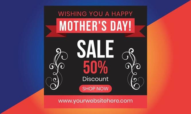 Mothers Day sale, Mothers Day for banner, marketing, poster,