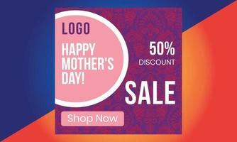 Mothers Day sale, Mothers Day for banner, marketing, poster, vector