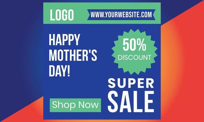 Mothers Day sale, Mothers Day for banner, marketing, poster,