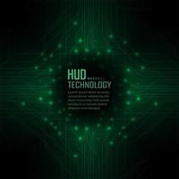 text cyber circuit future technology concept background vector