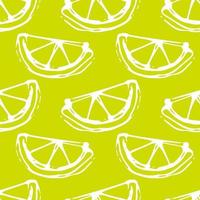 lemon lime seamless colored background vector
