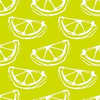 lemon lime seamless colored background vector