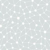 Neural network seamless pattern. Neural network vector