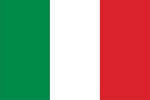 Italian Flag of Italy