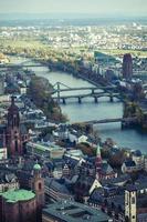 European Cityscape General Buildings in Germany Frankfurt photo