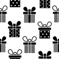 gift box pattern vector