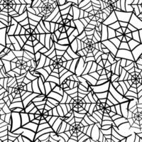 spider web seamless pattern. vector illustration