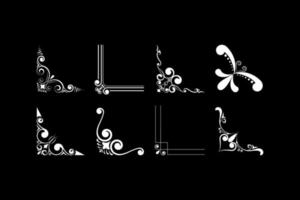 decorative borders vector eps 10