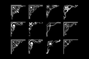 decorative borders vector