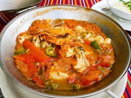 Portuguese fish and seafood specialties photo