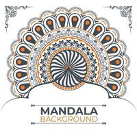 Creative And Unique Mandala Background Design vector