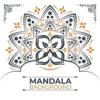 Creative And Unique Mandala Background Design vector