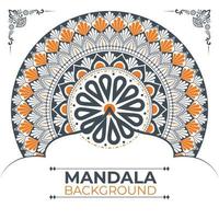 Creative And Unique Mandala Background Design vector