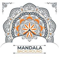 Creative And Unique Mandala Background Design vector