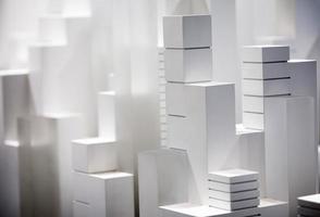 Business Concept Architecture Scale Model Building photo