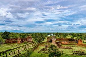 Vat Phou,Wat Phu is UNESCO world heritage in Champasak, Southern Laos. photo