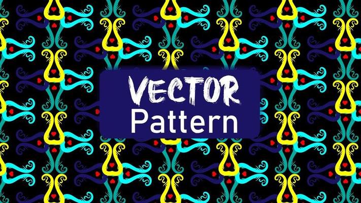 New vector seamless patter design