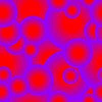 Bright surreal wallpaper seamless pattern background. vector